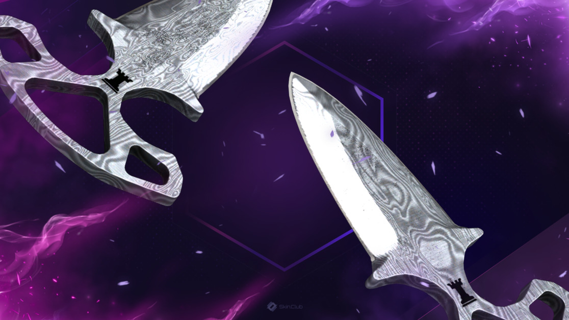 ★ Shadow Daggers | Damascus Steel (Field-Tested)