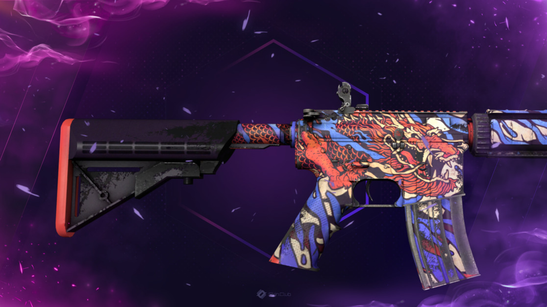 M4A4 | 龍王 (Dragon King) (Field-Tested)