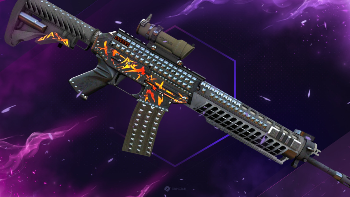 StatTrak™ SG 553 | Heavy Metal (Field-Tested)