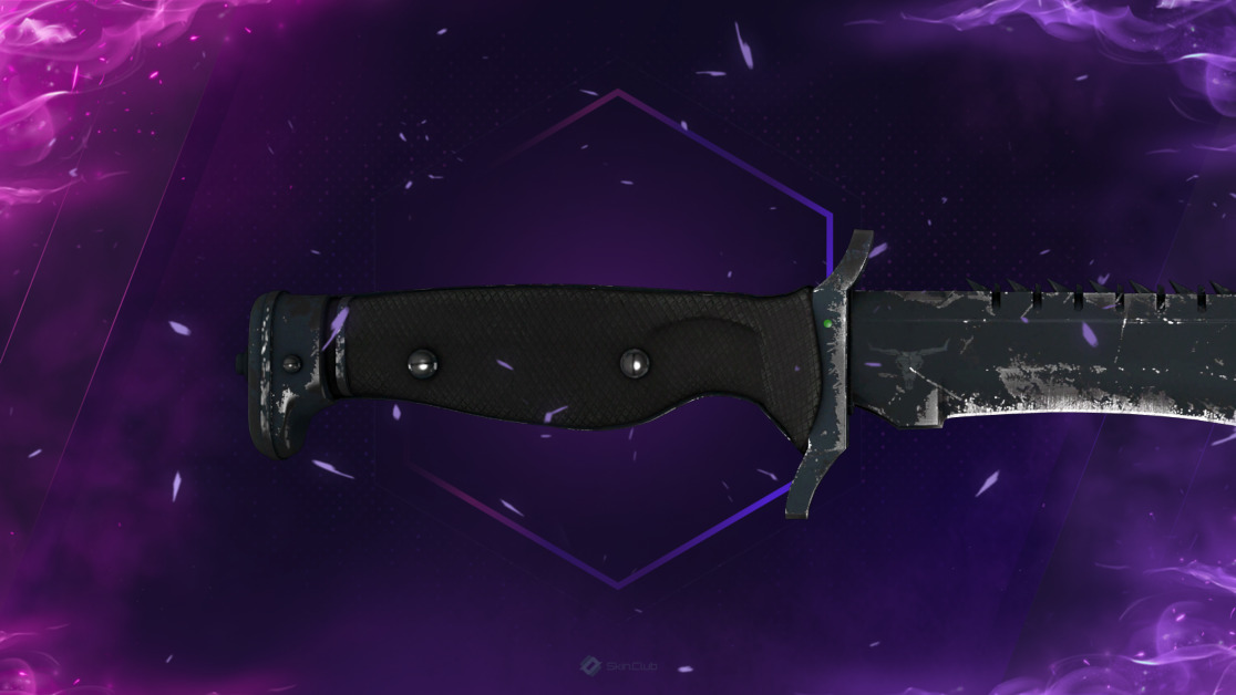 ★ Bowie Knife | Night (Battle-Scarred)