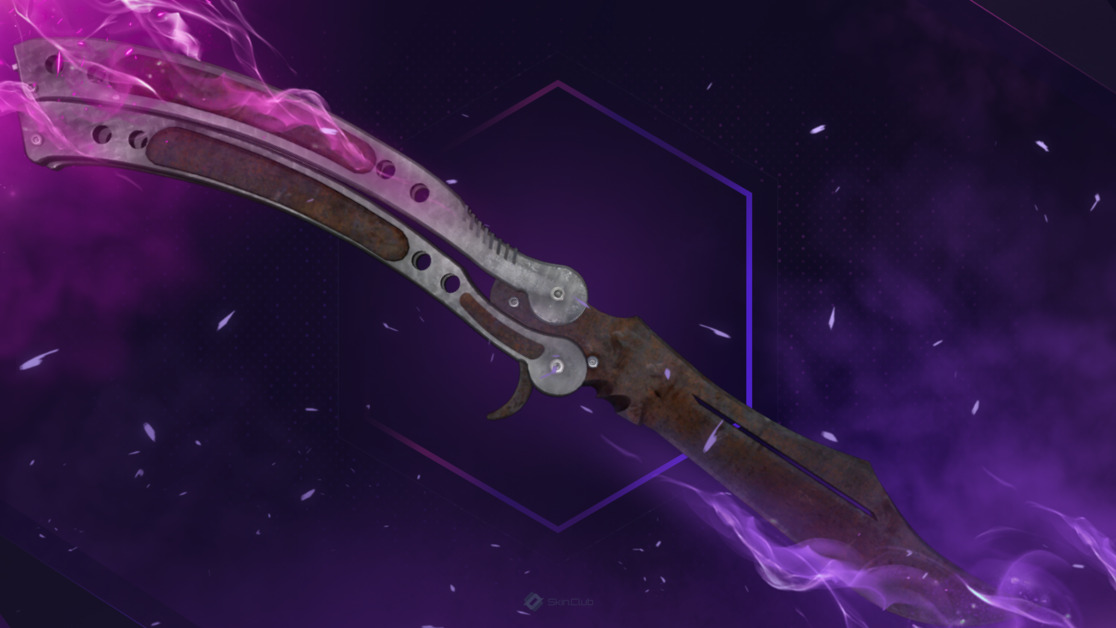 ★ Butterfly Knife | Rust Coat (Well-Worn)
