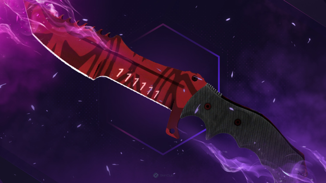★ StatTrak™ Huntsman Knife | Slaughter (Factory New)