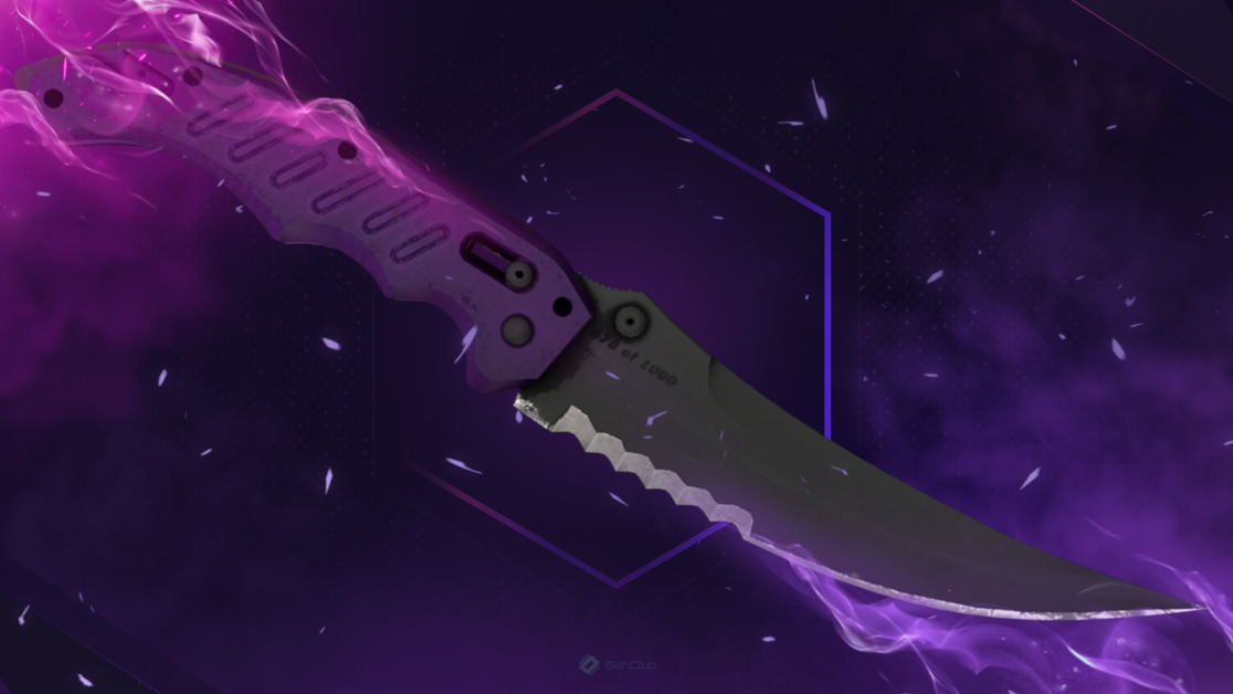 ★ Flip Knife | Ultraviolet (Minimal Wear)