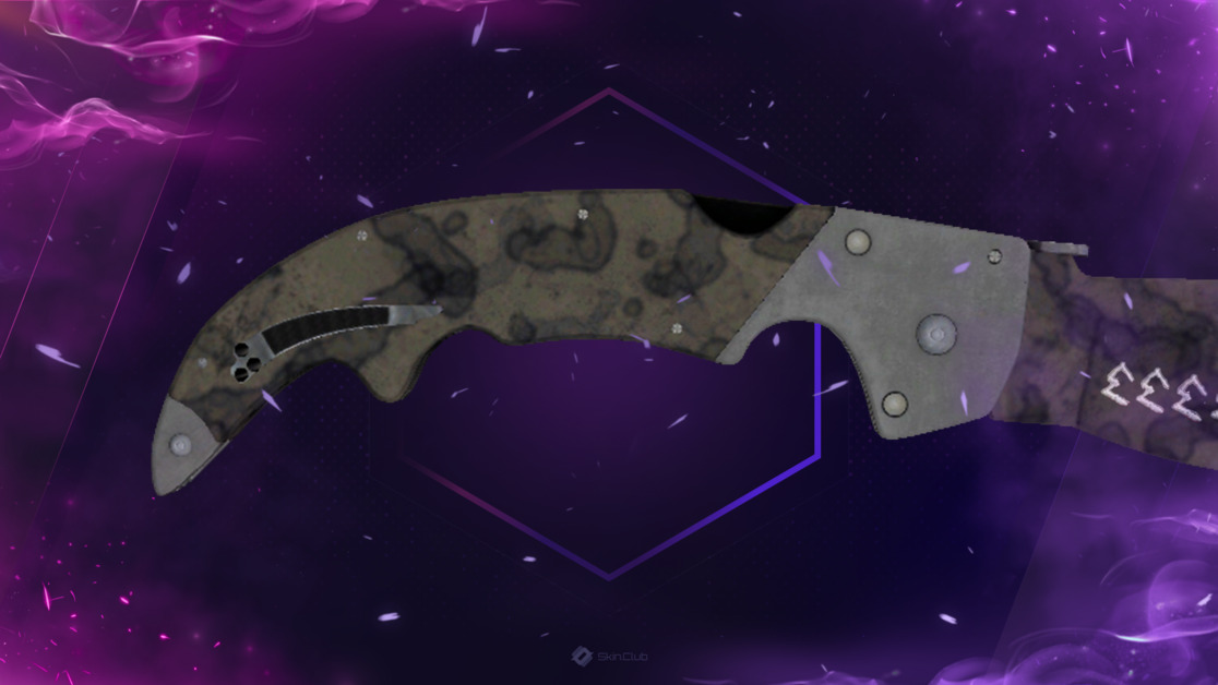 ★ StatTrak™ Falchion Knife | Stained (Well-Worn)