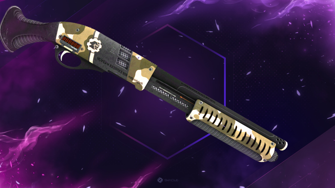 StatTrak™ Sawed-Off | Black Sand (Factory New)