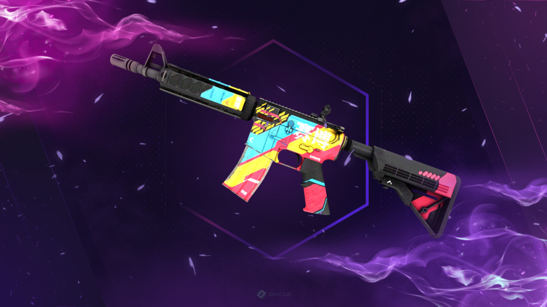 StatTrak™ M4A4 | Cyber Security (Field-Tested)