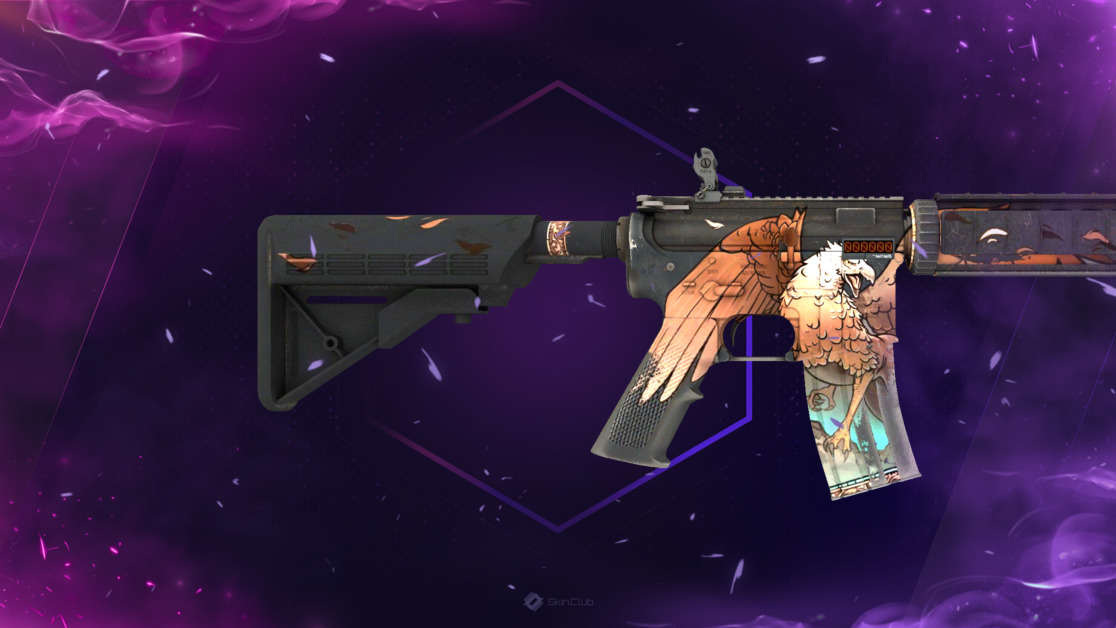 StatTrak™ M4A4 | Griffin (Well-Worn)