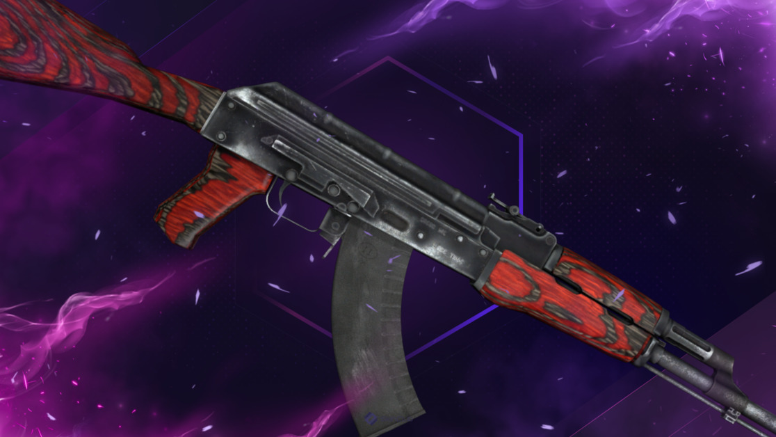 AK-47 | Red Laminate (Battle-Scarred)