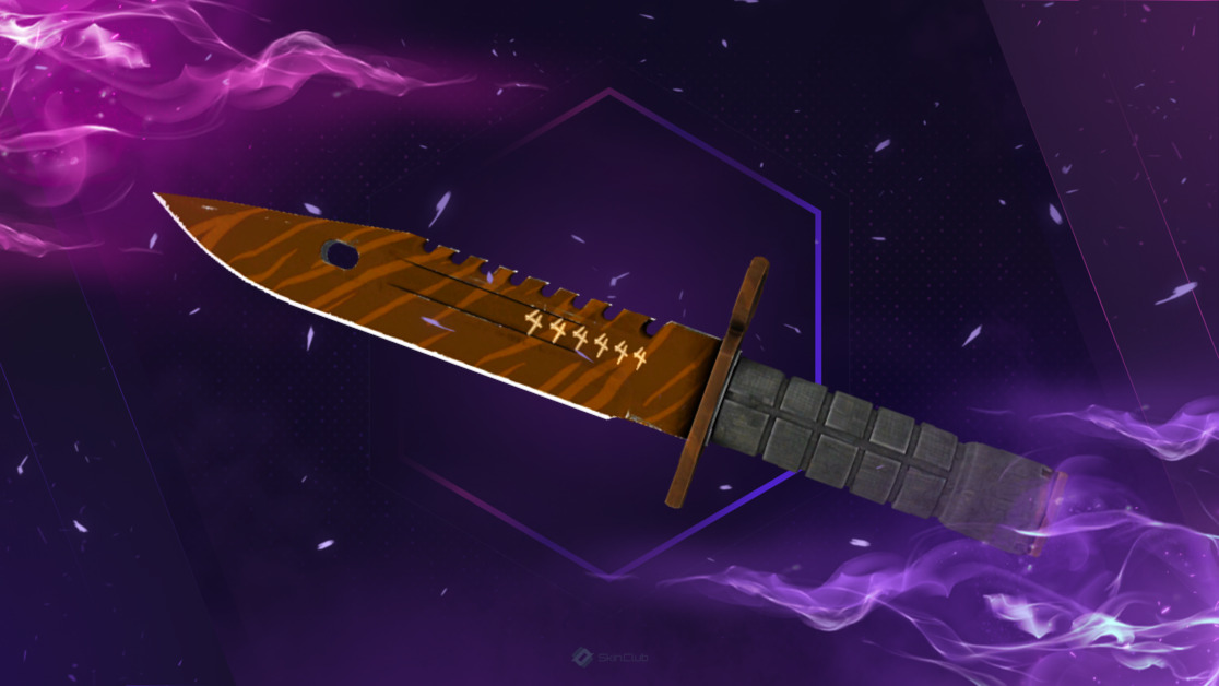 ★ StatTrak™ M9 Bayonet | Tiger Tooth (Factory New)