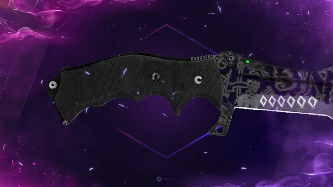 ★ StatTrak™ Huntsman Knife | Freehand (Well-Worn)