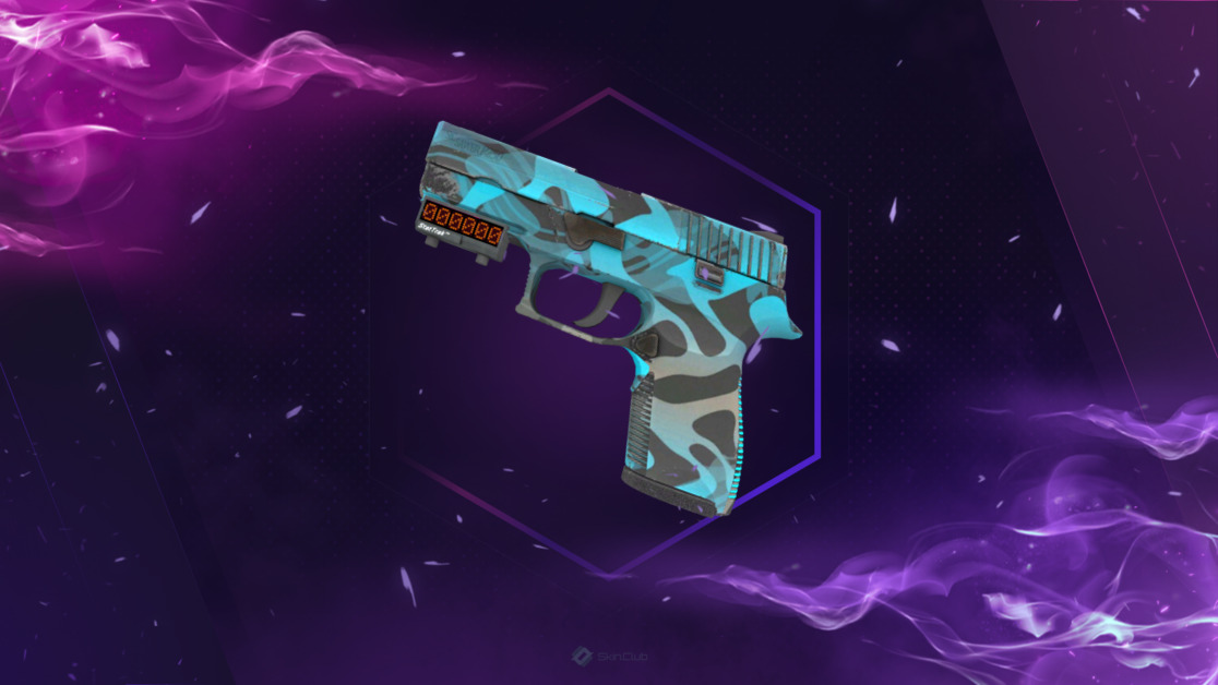 StatTrak™ P250 | Ripple (Minimal Wear)