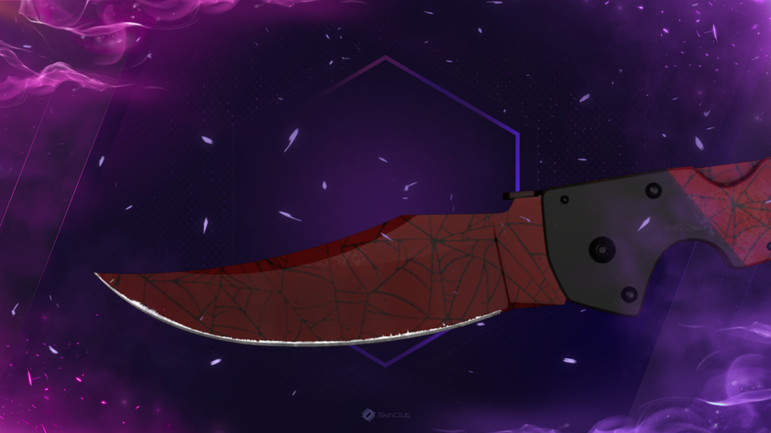 ★ Falchion Knife | Crimson Web (Factory New)