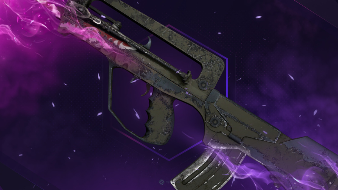 FAMAS | Spitfire (Battle-Scarred)