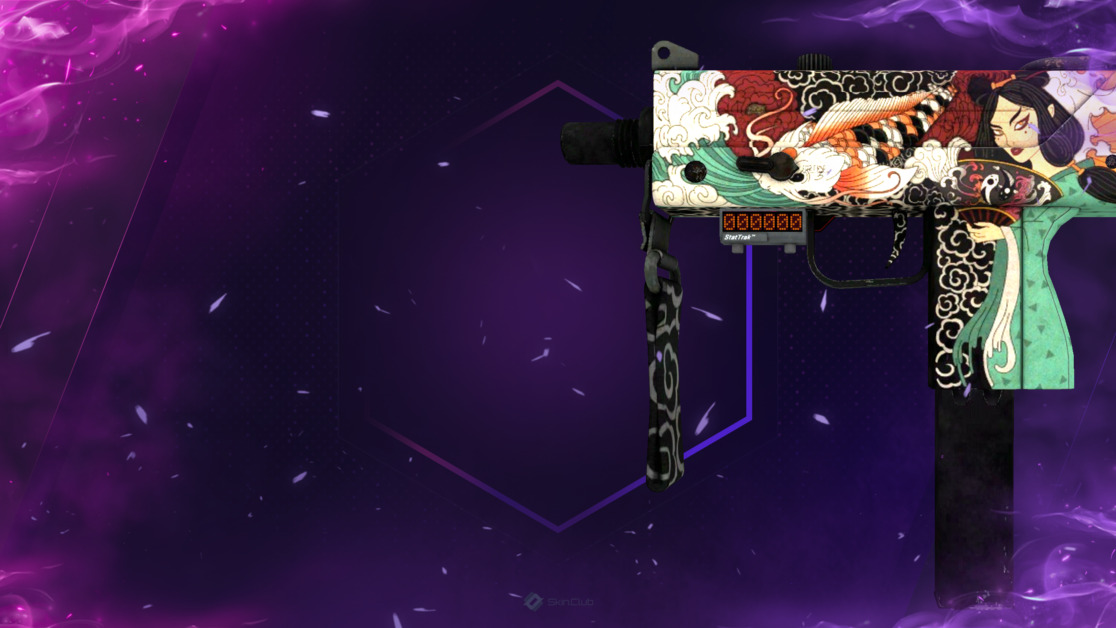 StatTrak™ MAC-10 | Allure (Battle-Scarred)