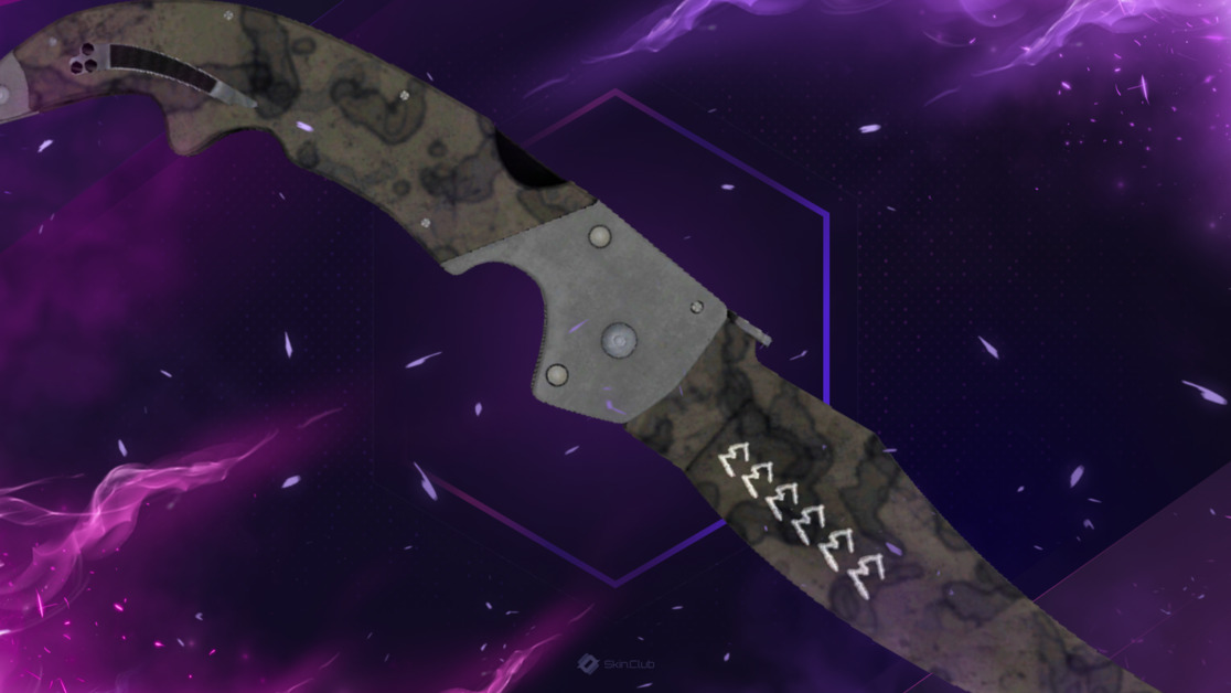 ★ StatTrak™ Falchion Knife | Stained (Well-Worn)