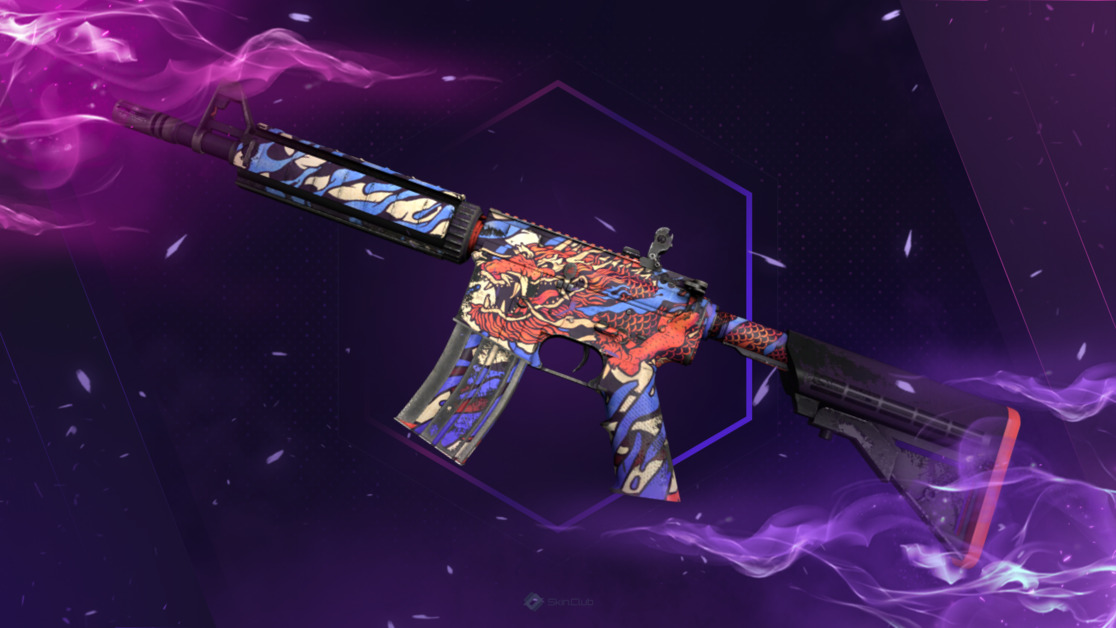 M4A4 | 龍王 (Dragon King) (Field-Tested)