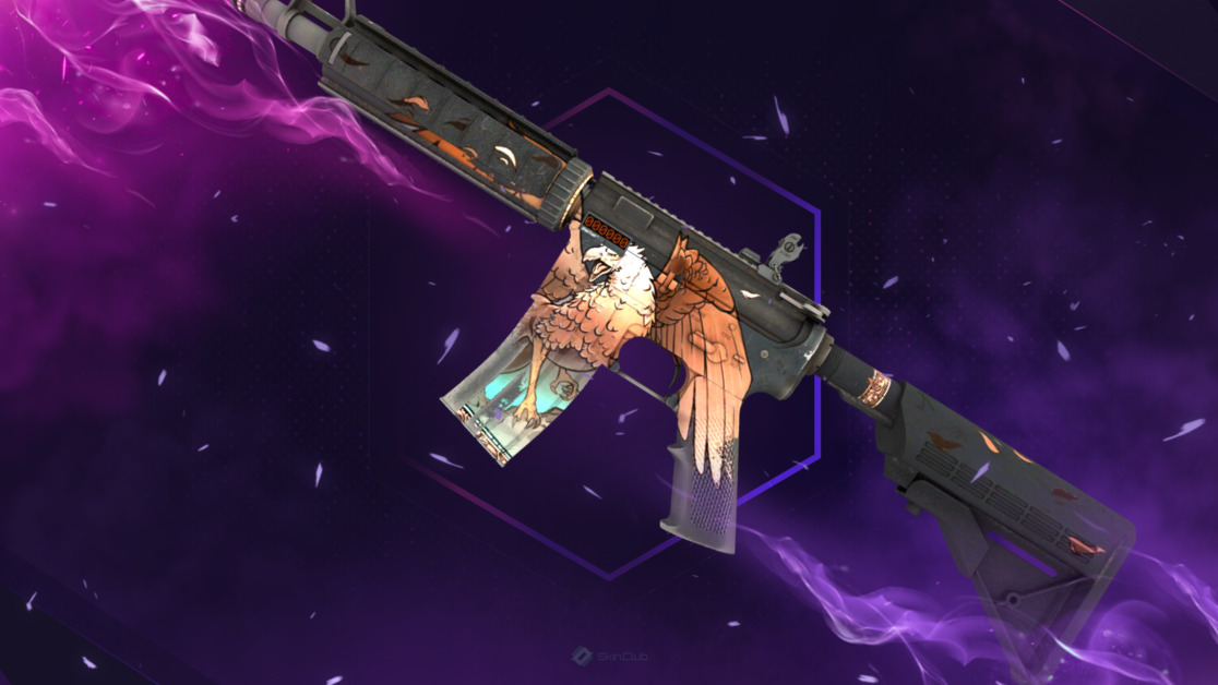 StatTrak™ M4A4 | Griffin (Well-Worn)