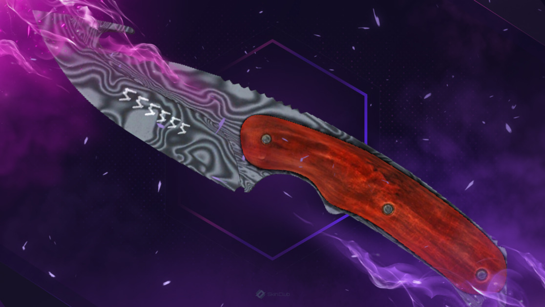 ★ StatTrak™ Gut Knife | Damascus Steel (Factory New)