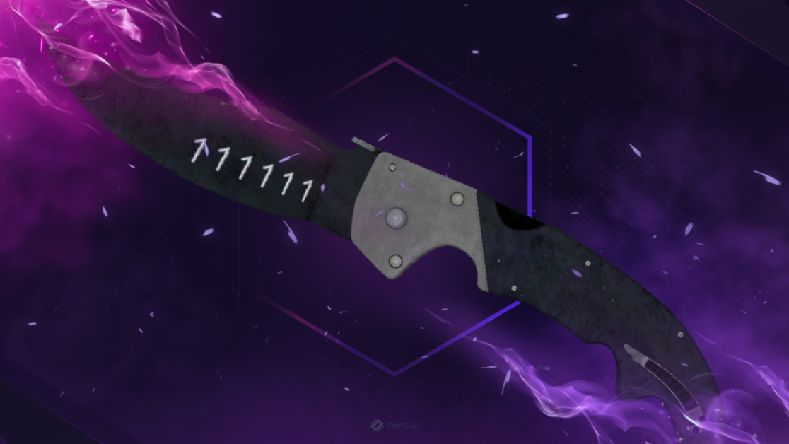 ★ StatTrak™ Falchion Knife | Blue Steel (Factory New)