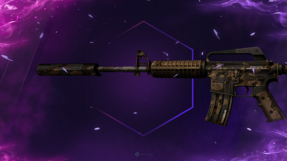 M4A1-S | Mud-Spec (Well-Worn)