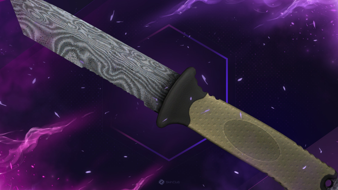 ★ Ursus Knife | Damascus Steel (Well-Worn)