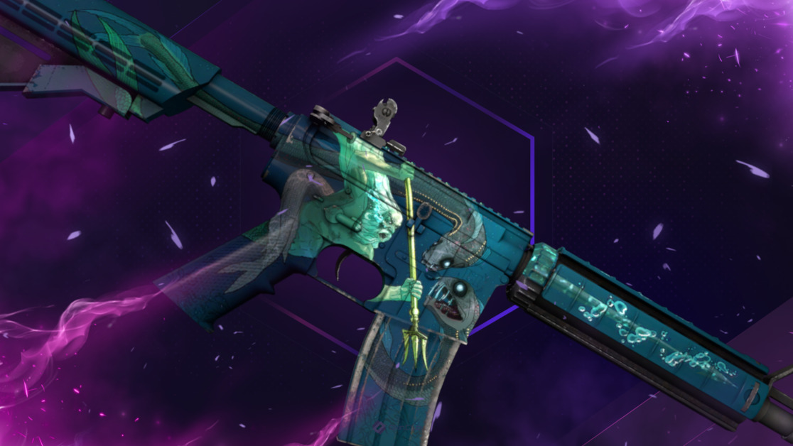 M4A4 | Poseidon (Factory New)