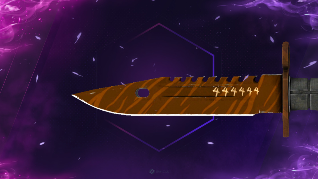 ★ StatTrak™ M9 Bayonet | Tiger Tooth (Factory New)