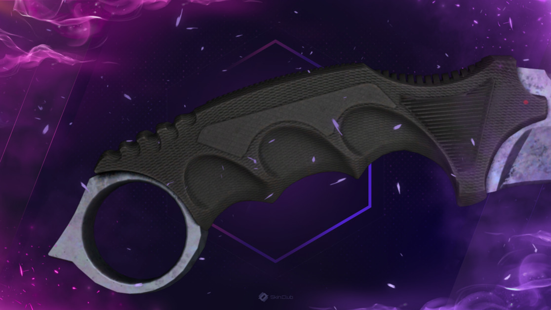 ★ Karambit | Blue Steel (Factory New)