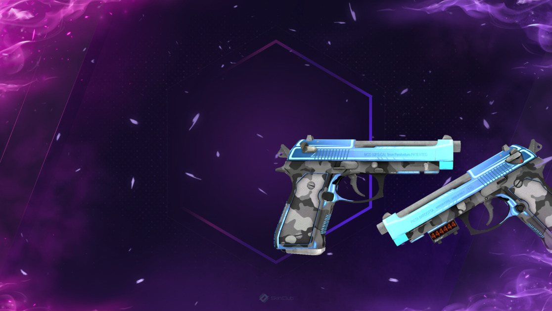 StatTrak™ Dual Berettas | Urban Shock (Minimal Wear)