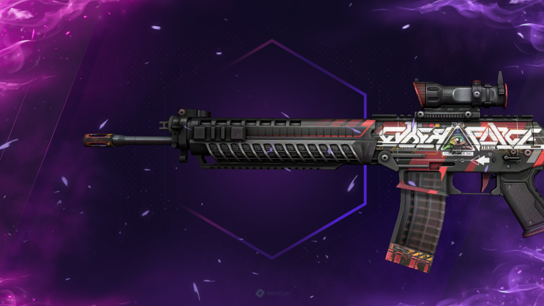 SG 553 | Cyberforce (Field-Tested)