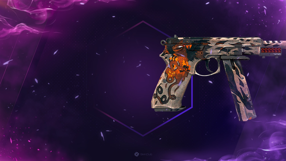 CZ75-Auto | Circaetus | Well-Worn | StatTrak