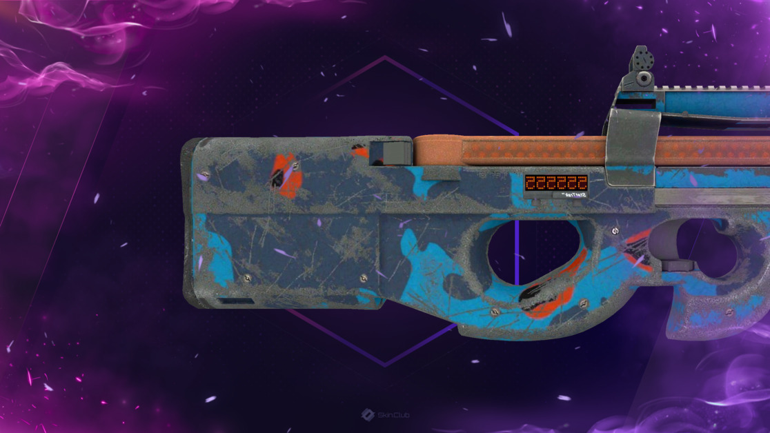 StatTrak™ P90 | Blind Spot (Battle-Scarred)