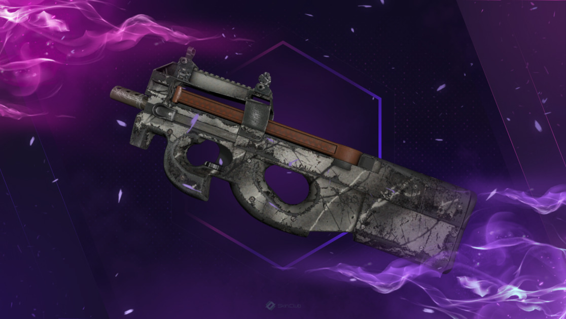 P90 | Ash Wood (Well-Worn)