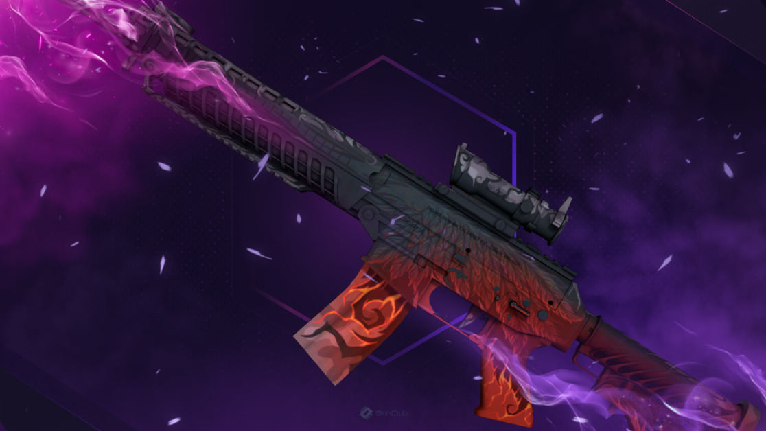 SG 553 | Darkwing (Field-Tested)