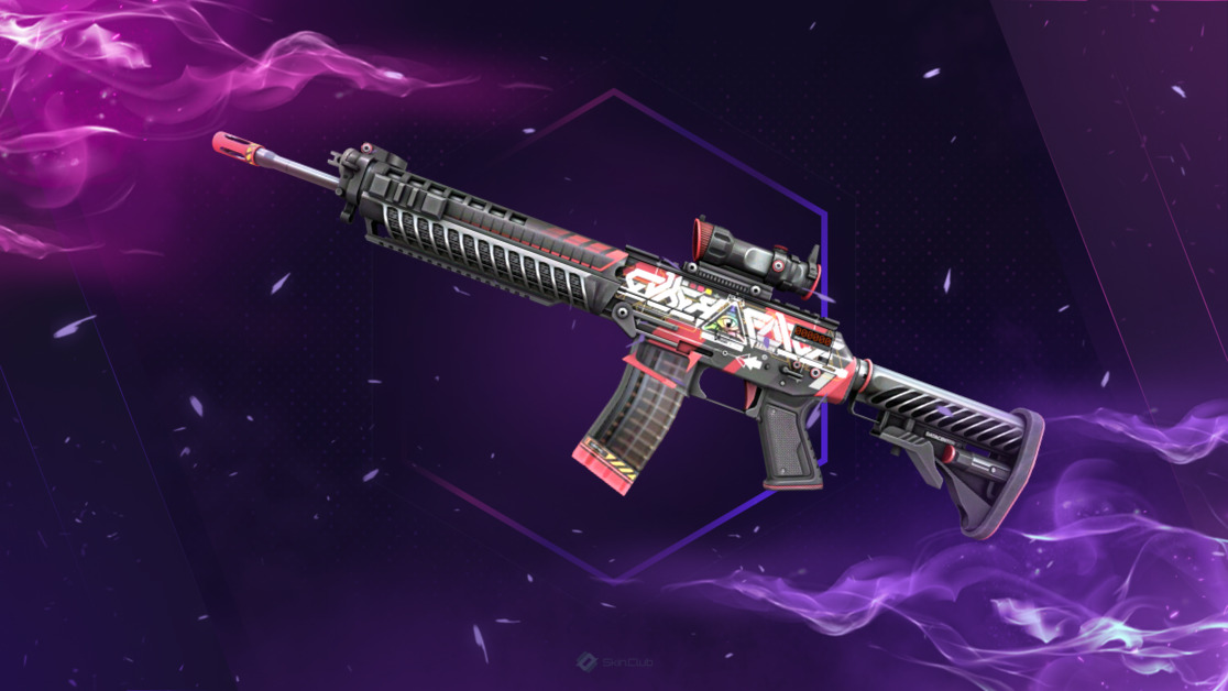 StatTrak™ SG 553 | Cyberforce (Factory New)