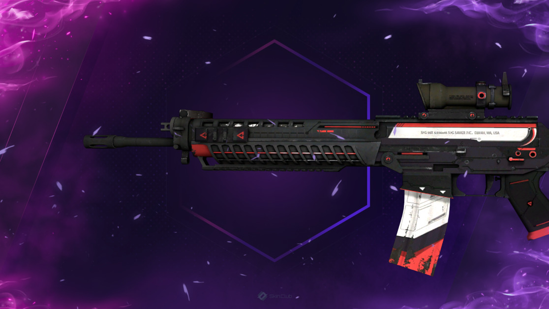 SG 553 | Cyrex (Well-Worn)