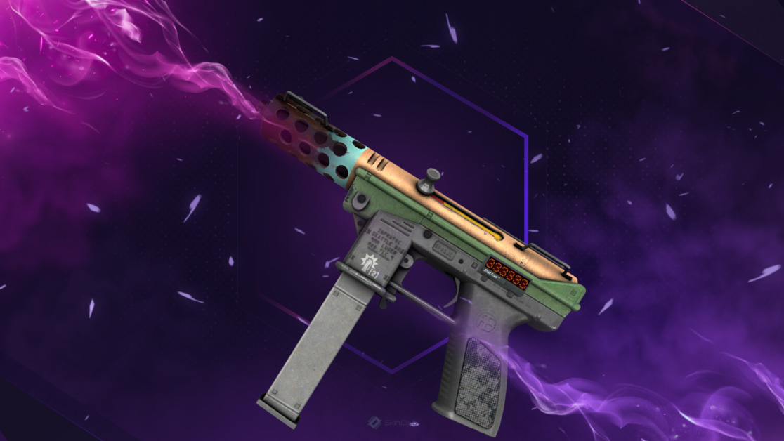 StatTrak™ Tec-9 | Flash Out (Well-Worn)