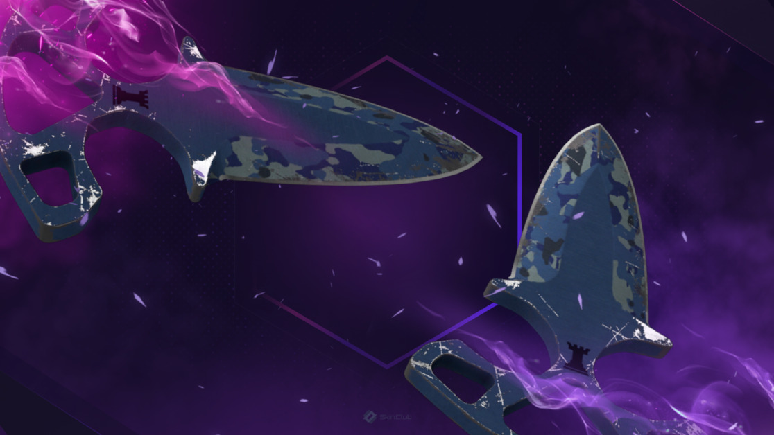 ★ Shadow Daggers | Bright Water (Battle-Scarred)
