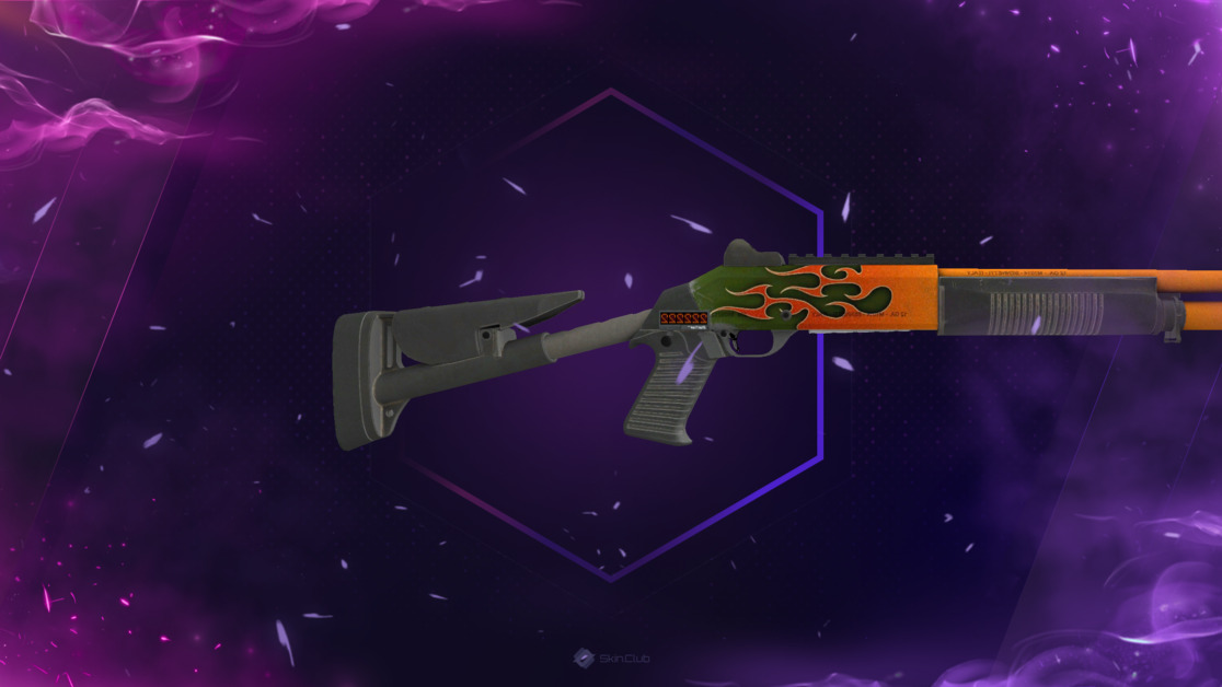 StatTrak™ XM1014 | Teclu Burner (Well-Worn)