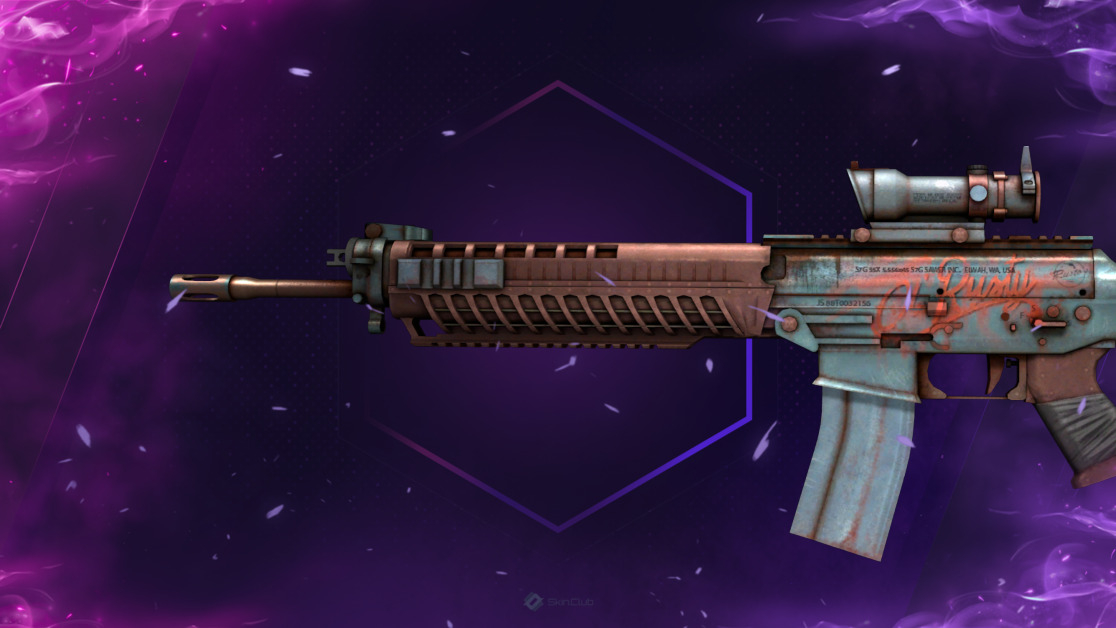 SG 553 | Ol' Rusty (Battle-Scarred)