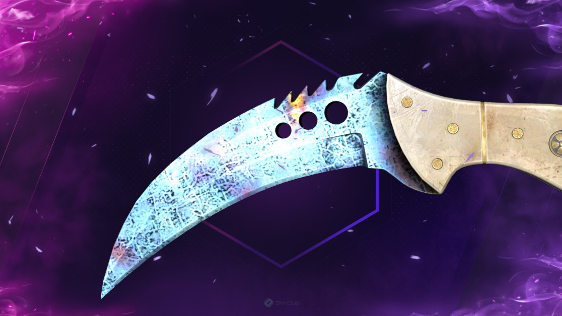 ★ Talon Knife | Case Hardened (Well-Worn)