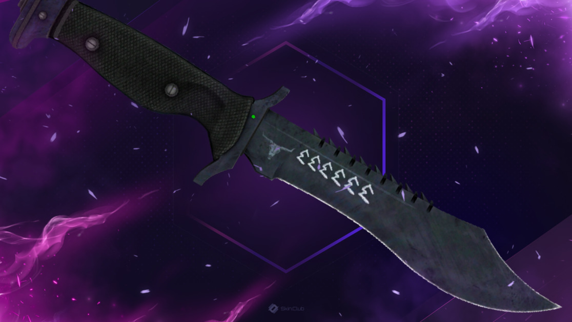 ★ StatTrak™ Bowie Knife | Blue Steel (Factory New)
