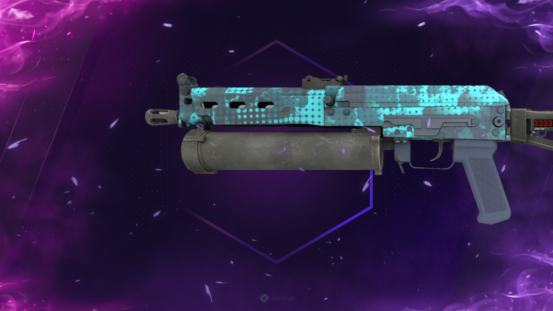 StatTrak™ PP-Bizon | Cobalt Halftone (Field-Tested)