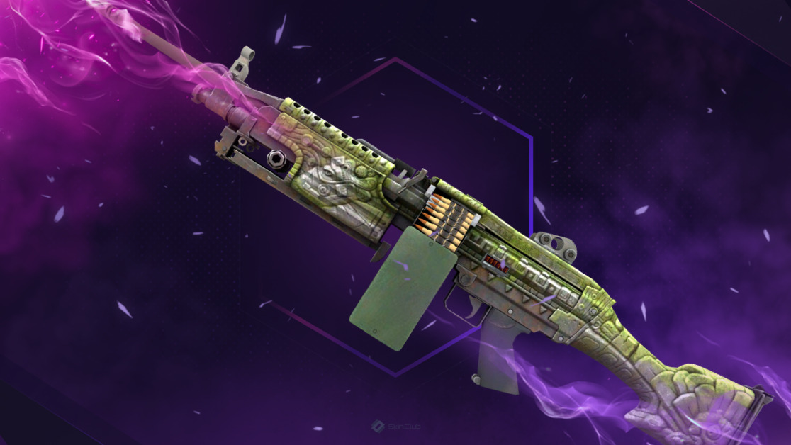 StatTrak™ M249 | Aztec (Field-Tested)