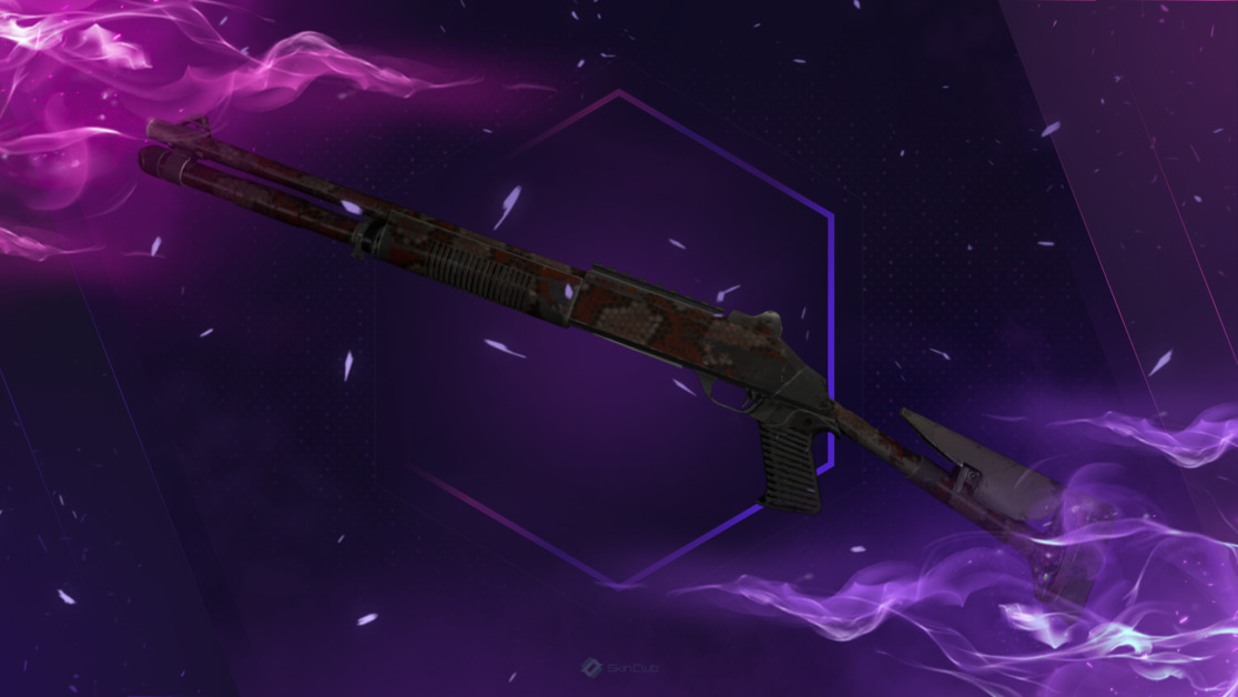 XM1014 | Red Python (Well-Worn)