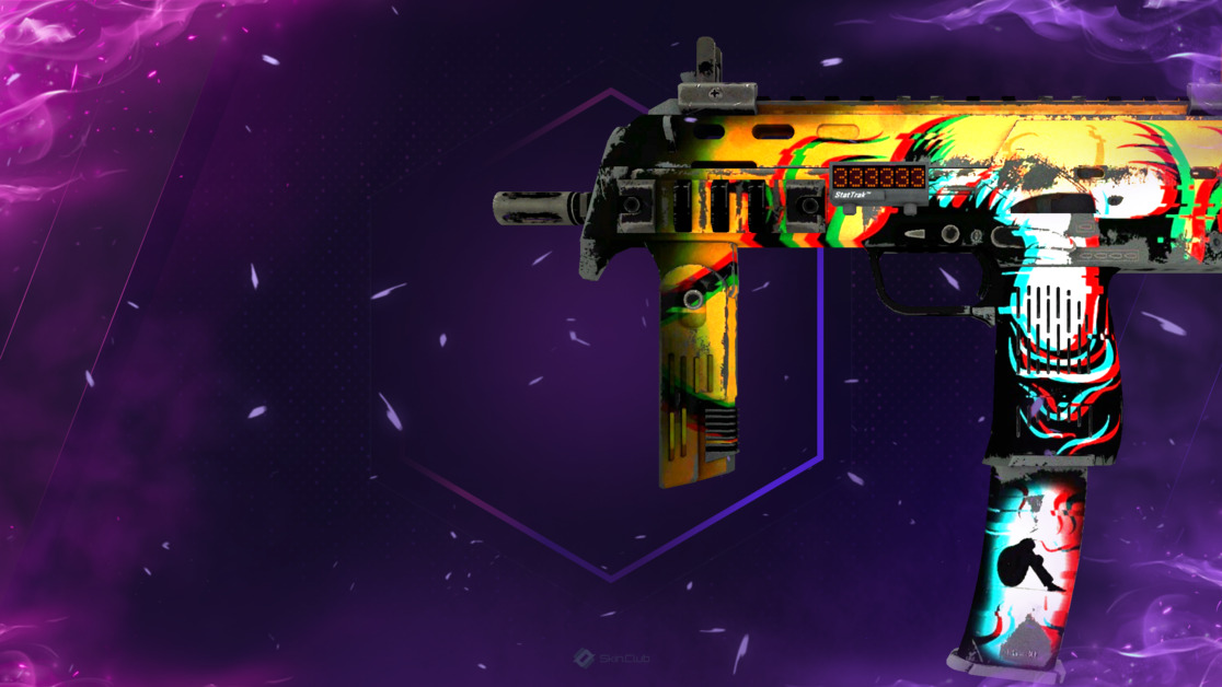 StatTrak™ MP7 | Abyssal Apparition (Battle-Scarred)