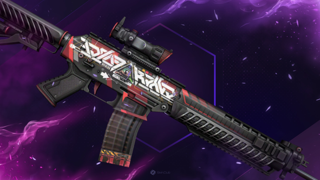 SG 553 | Cyberforce (Field-Tested)