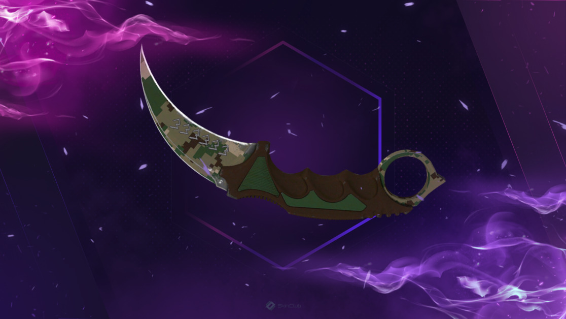 ★ StatTrak™ Karambit | Forest DDPAT (Field-Tested)
