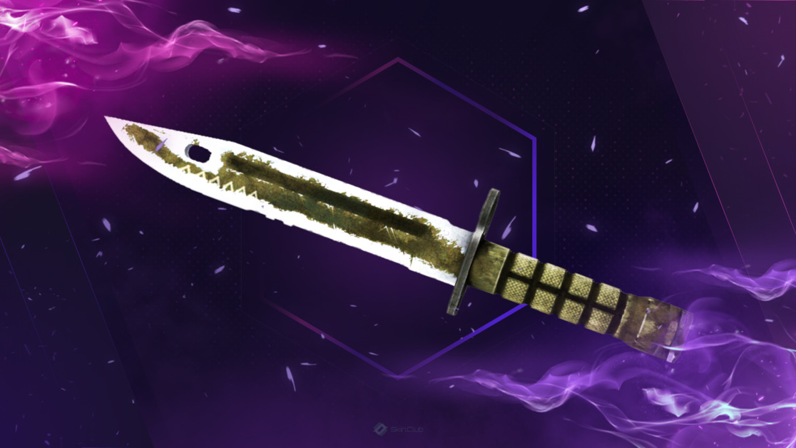 ★ StatTrak™ Bayonet | Safari Mesh (Battle-Scarred)