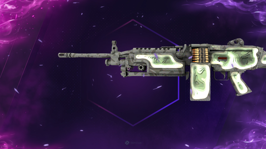 StatTrak™ M249 | Deep Relief (Factory New)